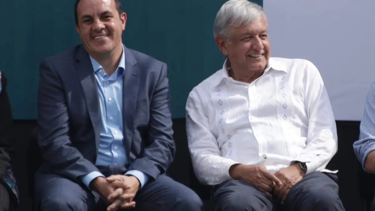 Cuauhtémoc Blanco paga las visitas de AMLO a Morelos 